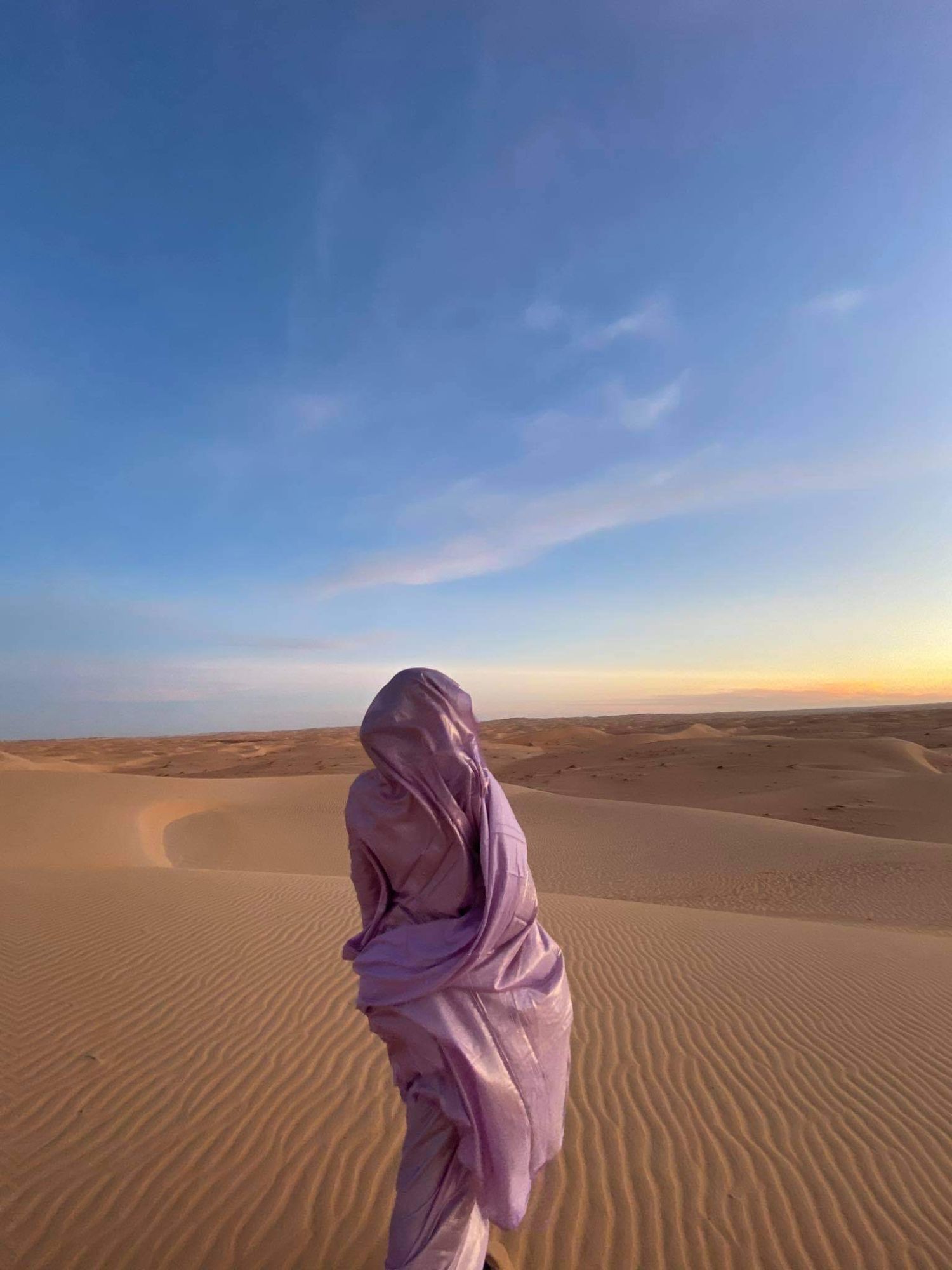 Nel deserto della Mauritania